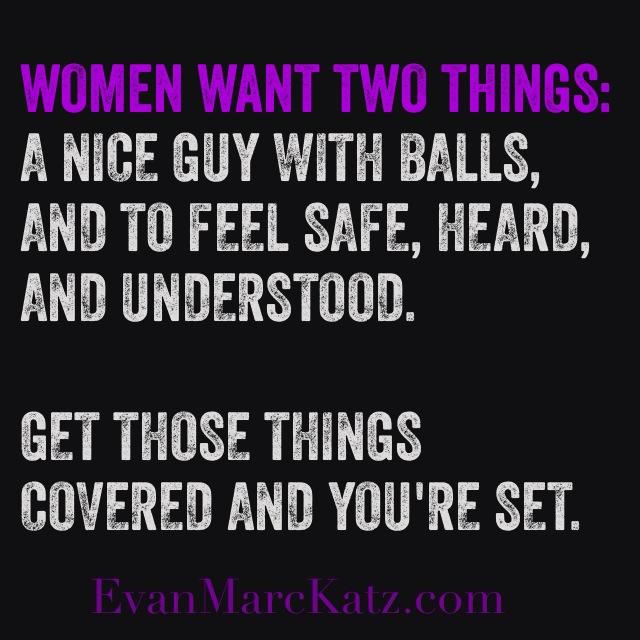 What Women Want And When A "Nice Guy" Is A Good Pick