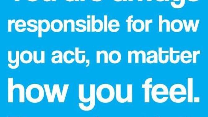 Being Self Aware: Holding Yourself Accountable.