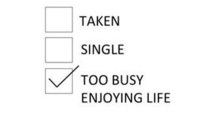 Single Life = Better Life