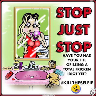 The moral breakdown of the selfie.