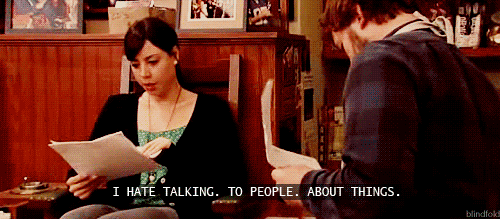 Problems introverts understand as told by Parks and Rec