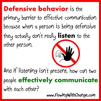 Dealing With An Overly Defensive Person