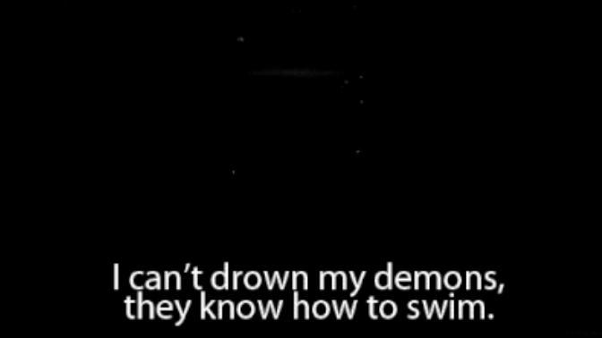 Demons inside Satan's niece's head
