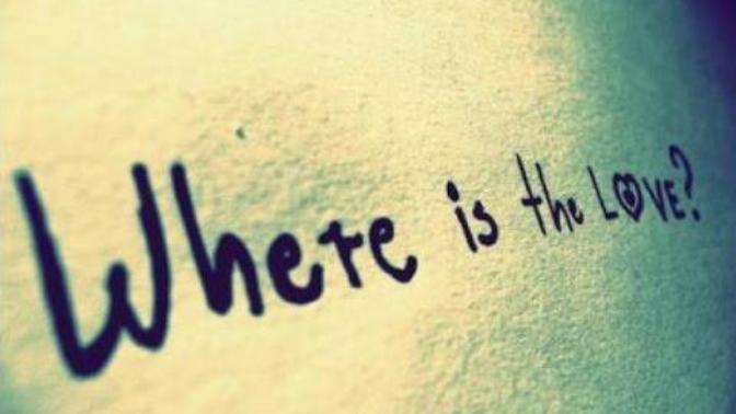 Where is the love?