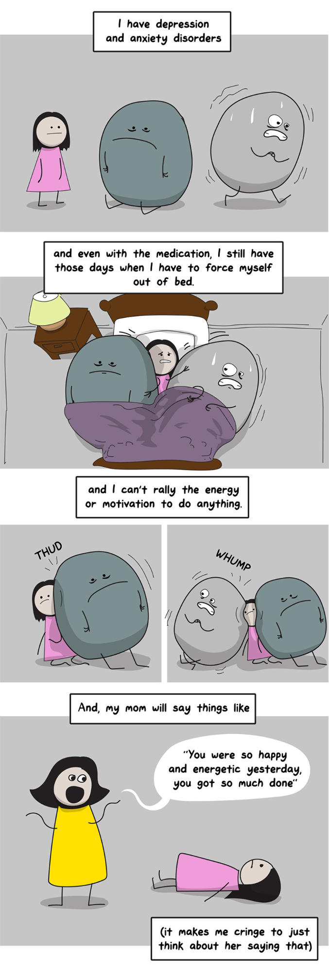 A Comic about living With Depression And Anxiety