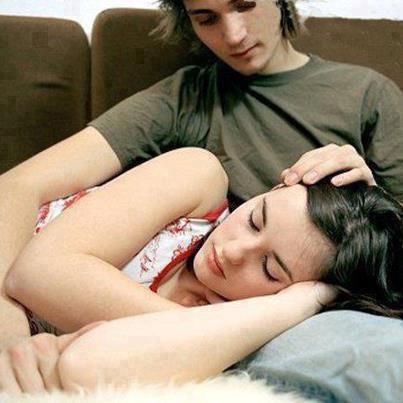Watching Your Love While She's Sleeping!