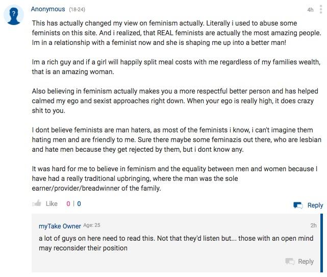 An Open Letter To Feminists