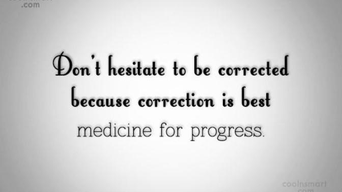 Why People Don't Take Being Corrected Well