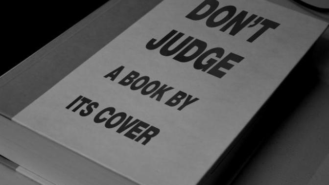 Never Judge a book or post by its cover, maybe the post or book is either frustration, an opinion, or just in the middle.