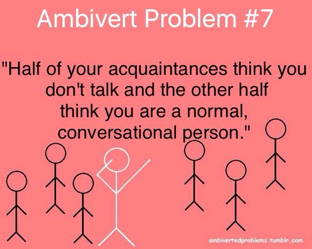 The Struggles of Being an Ambivert. From an ENFP/INFP's perspective!