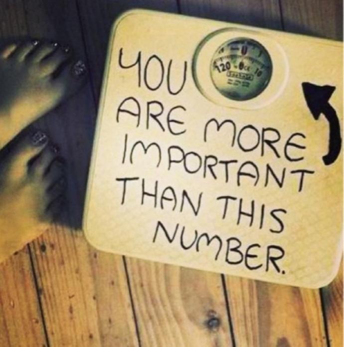 Stop Obsessing Over The Number On The Scale!