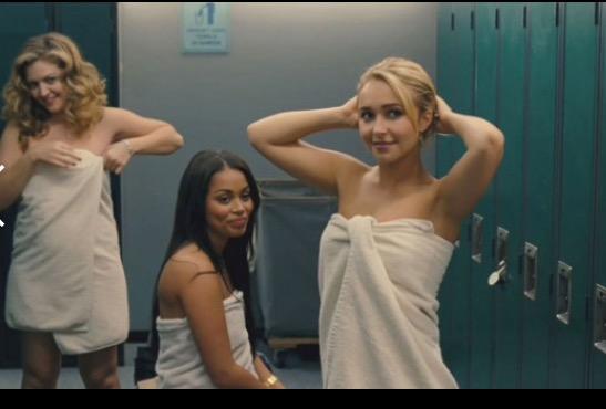 Being a dyke in a locker room.
