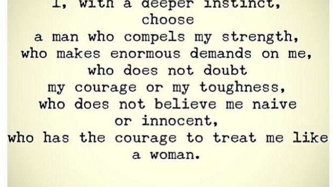 Women DO Need Men: Strength, Leadership, Confidence