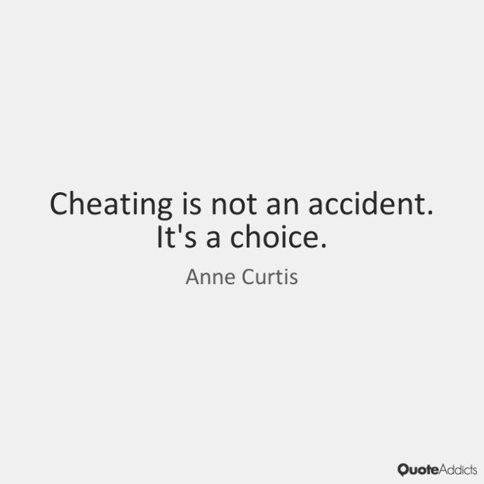 Not All Cheaters Are the Same, So Stop Judging Us Like We Are!