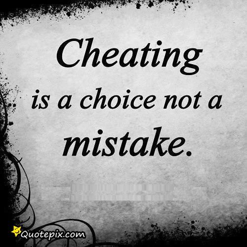 NOT ALL CHEATERS ARE THE SAME! STOP JUDGING US LIKE WE ARE.
