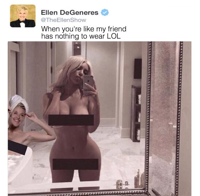 Thoughts on Kim Kardashian Posting Another Nude Selfie, and Funniest Reactions