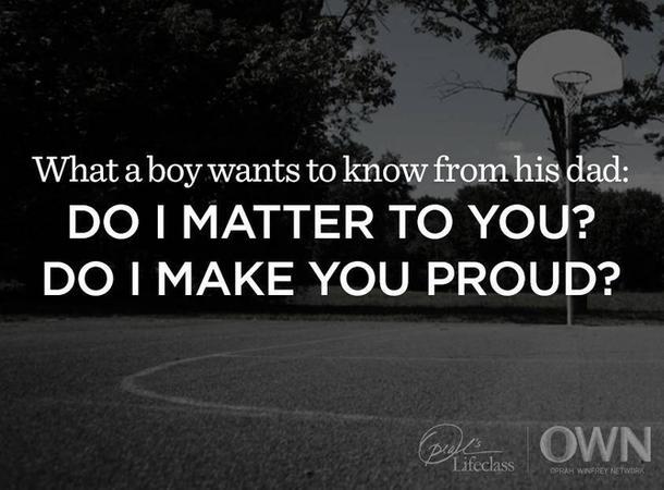 Dear "Dad": A Letter From Your Fatherless Child