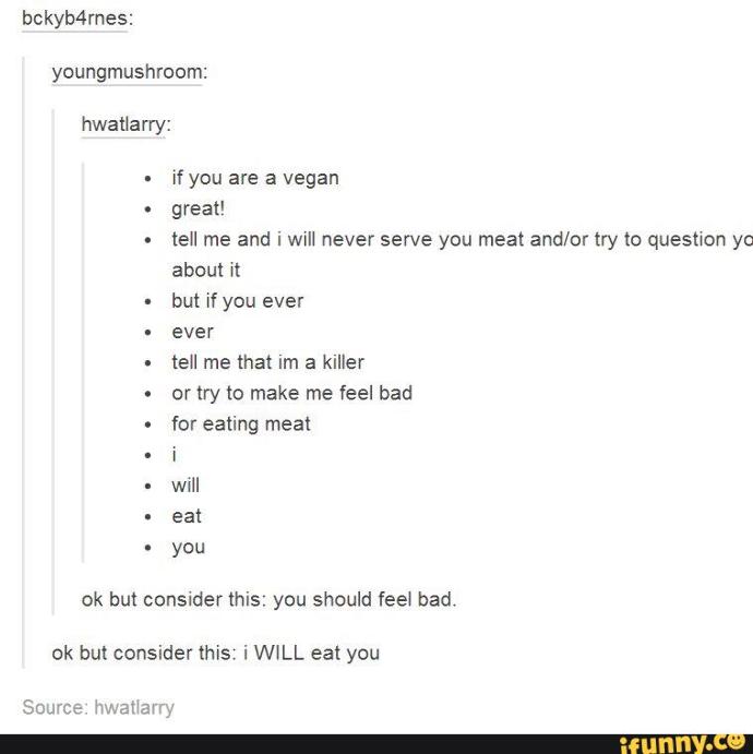 You Can Be An Animal Lover & Still Eat Meat: To You Vegans & Vegetarians!