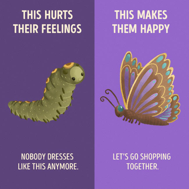 Nine phrases that hurt our parents’ feelings