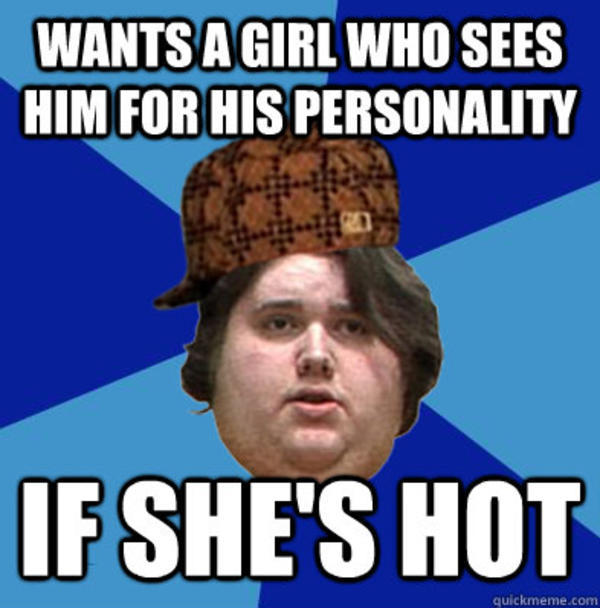 Why you should stop having such high expectations if you're not so attractive yourself (Rant)
