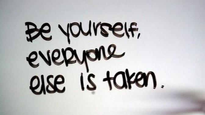 Self-Improvement 101: Be YOURself!