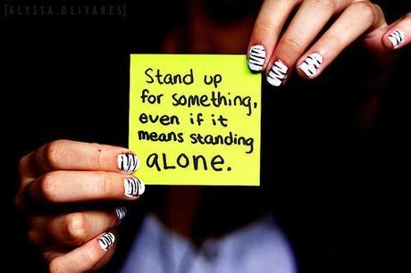 It's Time to Stand Up For Myself