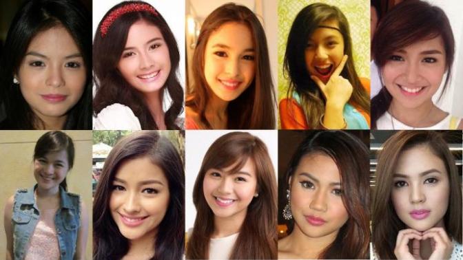 Young Beauties: Female Celebrities of the Philippines