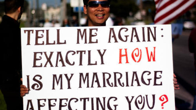 How Is Gay Marriage Affecting You Personally?