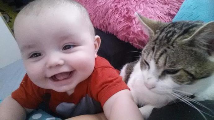 Kittens and Babies: Cute Pictures to Keep You Smiling Throughout the Week!