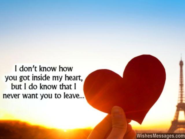 What loving someone is like..