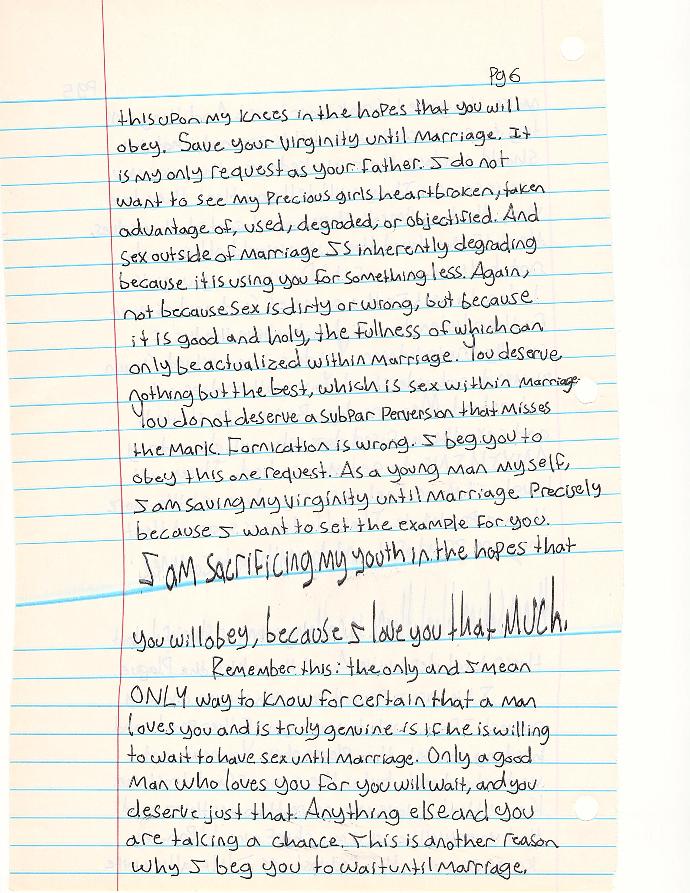 An Open, Handwritten Letter to My Future Daughters