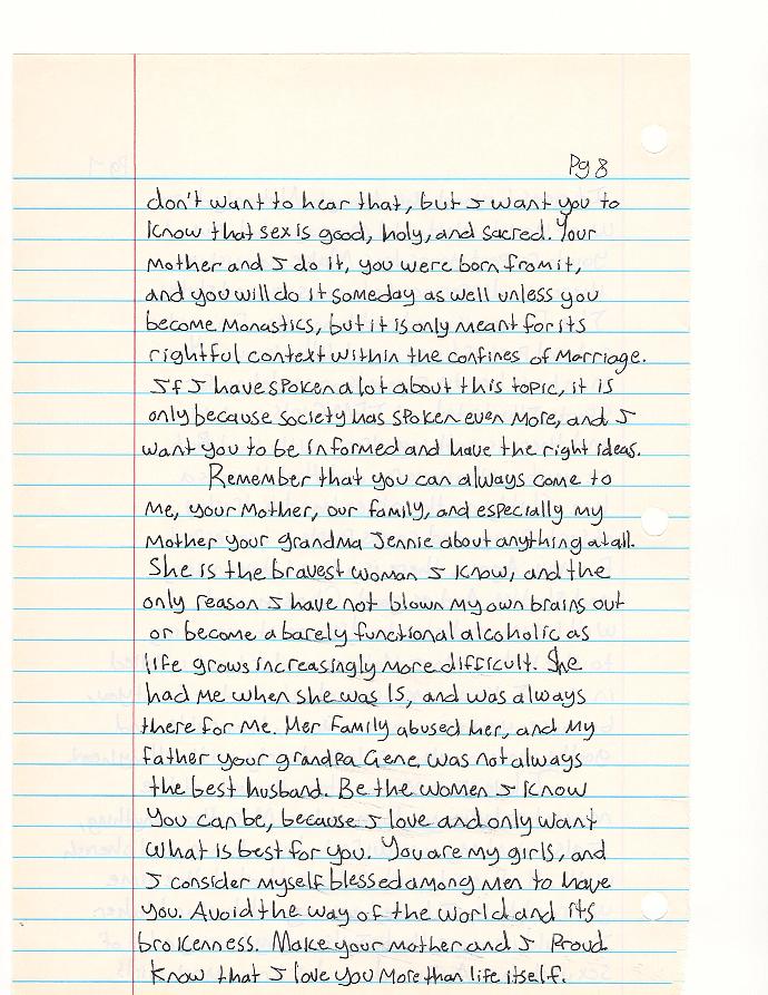 An Open, Handwritten Letter to My Future Daughters