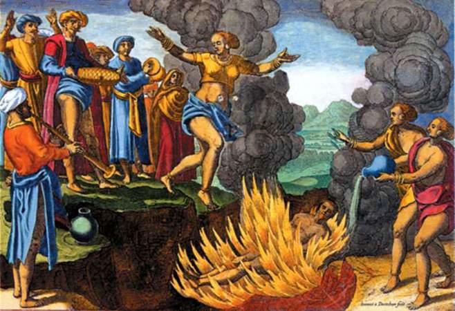 Digging up History: the practice of Sati