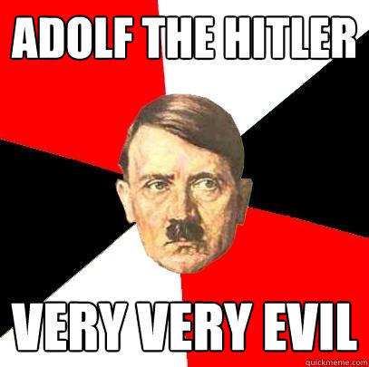 Sadly I have to remind people that, NAZIS WERE EVIL