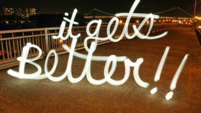 Attention, Young People: Don't Worry, It Gets Better