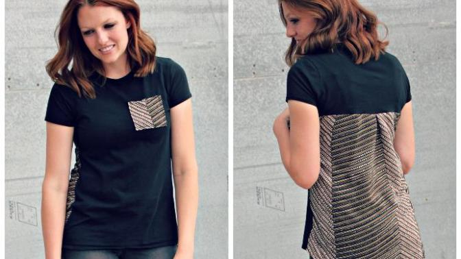 12 DIY T-Shirt Refashion Ideas