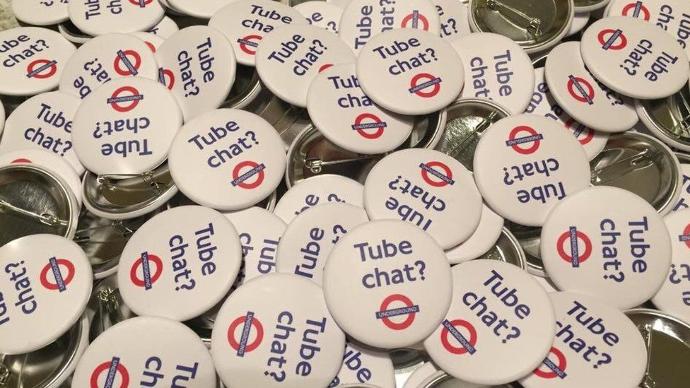 Tube Chat Badges On The London Underground: Yay or Nay?