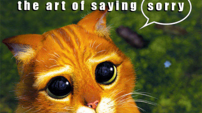 5 Wrong Ways of Saying Sorry
