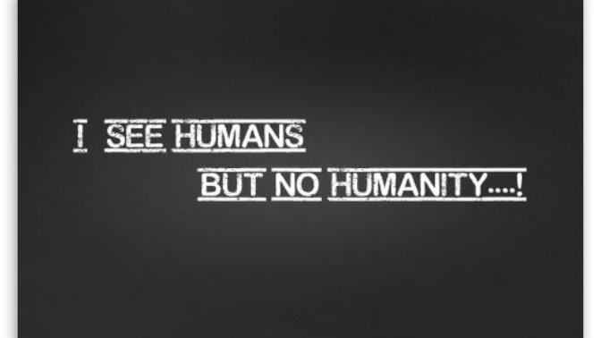 Why I Am Tired Of Humanity