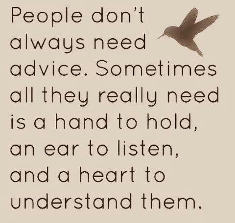 How NOT To Give Advice To Friends And Family