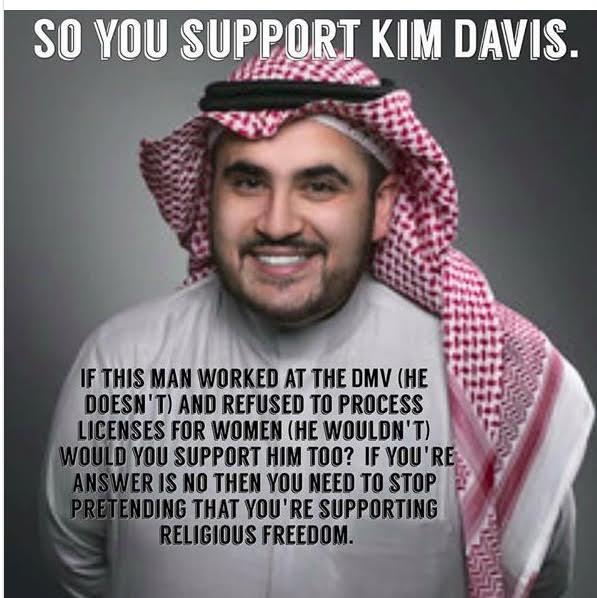 Lets Be Honest About Why Kim Davis Went to Jail