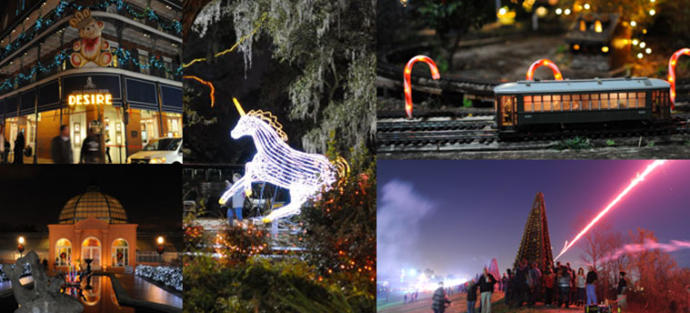 Fun Places to Visit Down South During Christmas Time
