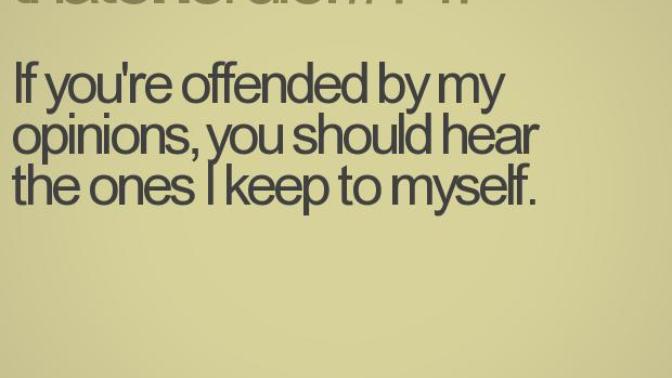 Unpopular Opinions of Mine
