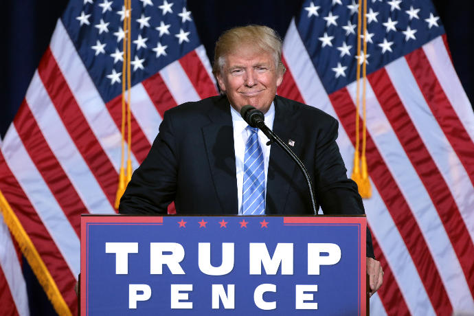 Anti-Trump Protesters: No, You Don't Have to Leave
