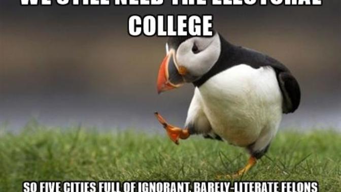 Oh, so THAT's why Hillary no longer has the popular vote!