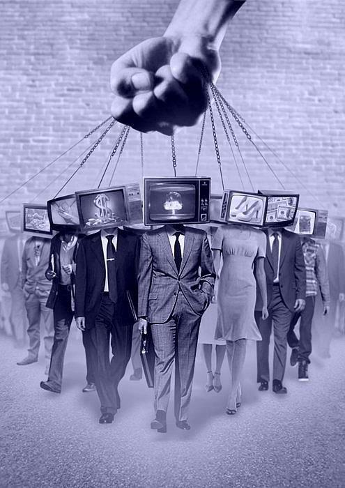 Mind control: people no longer think for themselves