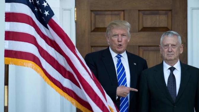 Trump Still Lining Them Up- Meet "Mad Dog Mattis" - Secretary of Defense