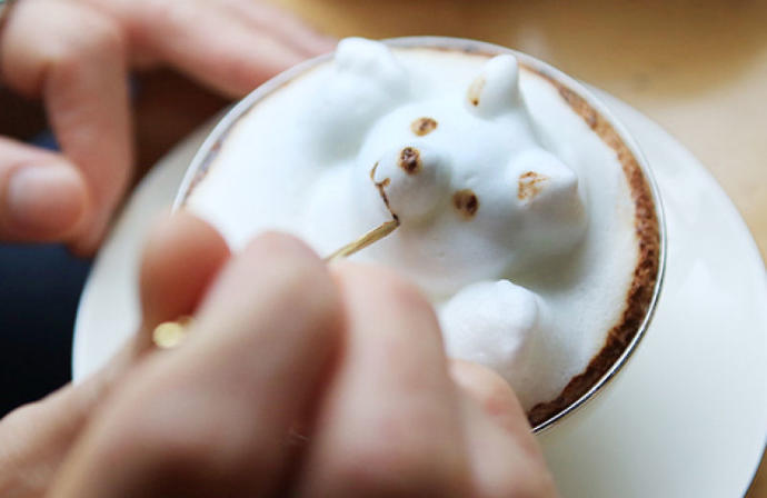 Amazing Latte Foam Art