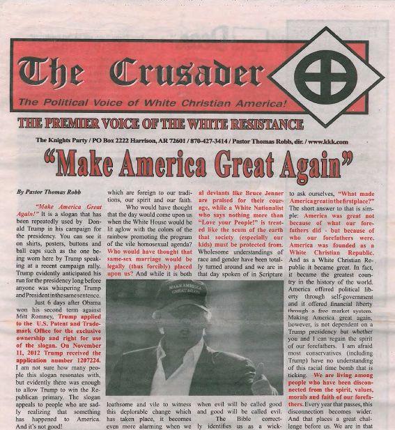Shut up about liberals rioting in the streets and we'll shut up about the KKK and Neo-Nazis who love conservatism.