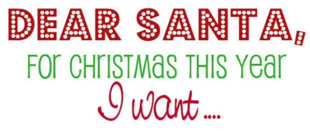 My Christmas Wish List